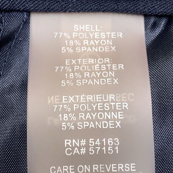 Womens Tommy Hilfiger Tapered Navy‎ Blue Work Casual Dress Pants - Picture 6 of 8